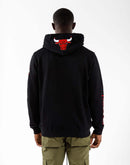 Pro Standard Nba Chicago Bulls Stacked Logo Hoodie
