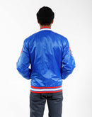 Pro Standard Mlb Chicago Cubs Wordmark Satin Jacket