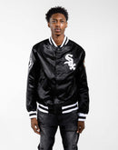 Pro Standard Mlb Chicago White Sox Wordmark Satin Jacket