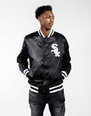 Pro Standard Mlb Chicago White Sox Wordmark Satin Jacket