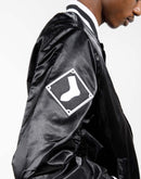 Pro Standard Mlb Chicago White Sox Wordmark Satin Jacket