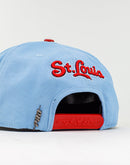 Pro Standard MLB ST. LOUIS CARDINALS DOUBLE FRONT ROSES SNAPBACK