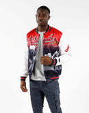 Pro Standard Atlanta Braves Remix Satin Jacket