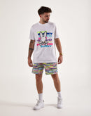 Psycho Bunny Tyrian Swim Trunks