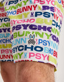 Psycho Bunny Tyrian Swim Trunks