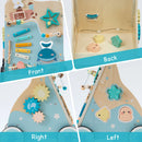 Wooden Infant Push Walker Toy