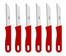 Rena Germany Kitchen Knife 85mm Serrated - Set of 6