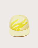 Lacoste Crocodile Print Mesh Hat