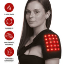 Full-Body Red & Infrared Light Therapy Recovery System – Targeted Wraps for Neck, Shoulder, Back, Knee & Elbow Pain Relief