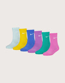 Nike Basic Crew Socks 6-Pack Toddler