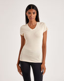 Red Fox V-Neck Tee