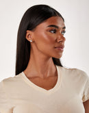 Red Fox V-Neck Tee