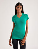 Red Fox V-Neck Tee