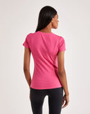 Red Fox V-Neck Tee