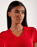 Red Fox V-Neck Tee