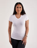 Red Fox V-Neck Tee