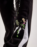 Red Fox Paint Splatter Stacked Fleece Sweatpants