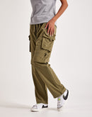 Red Fox Nylon Cargo Pants