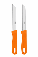 Rena Germany Kitchen Utility Knife 110mm Serrated - Set of 2