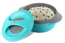 Cello Ripple Insulated Hotpot Pack of 3 Thermoware Casserole Set (500 ml, 1000 ml, 1500 ml)