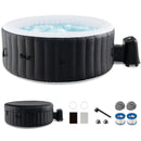 70/80 Inches Round SPA Pool Hottub With 110/130 Air Jets Electric Heater Pump-S