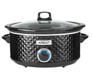 Brentwood Select SC-157BK 7 Quart Slow Cooker, Black 110V - Store Pickup Only