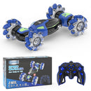 Contixo SC10 Cobra Speed Crawler RC Stunt Car - 4WD With Remote & Gesture Control, Blue