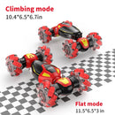 Contixo SC10 Cobra Speed Crawler RC Stunt Car - 4WD With Remote & Gesture Control, Red