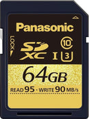 Panasonic Gold U3 64GB SDXC Class 10