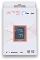 Novachips 128GB SDXC UHS-II V90 Memory Card