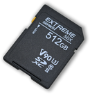 Novachips 512GB SDXC UHS-II V90 Memory Card