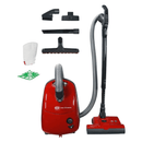 SEBO AirBelt E3 Premium, Red - Canister Vacuum