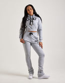Streetz Iz Watchin Goat Cropped Pullover Hoodie