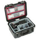 SKB iSeries 1309-6 Case with Think Tank Design Photo Dividers & Lid Organizer (Black)