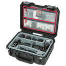 SKB iSeries 1510-6 Case with Think Tank Design Photo Dividers & Lid Organizer (Black)