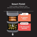 Ninja® DoubleStack™ 2 Basket 10 QT Air Fryer With Smart Thermometer