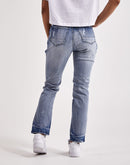 Smoke Rise Itzel High-Rise Straight Leg Ripped Jeans