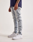 Smoke Rise Lightning Basic Slim Tapered Jeans