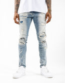 Smoke Rise Frayed Knee Jeans