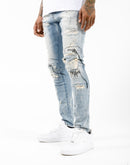 Smoke Rise Frayed Knee Jeans