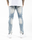 Smoke Rise Frayed Knee Jeans