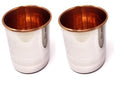 Tabakh Steel Copper Mirror Line Straight Tumbler Glass, 11.8 US Fl Oz 350ML