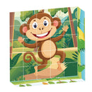 Contixo ST10 25-Piece Magnetic Jungle Animal Puzzle Blocks – 6 Puzzles in One
