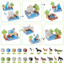 Contixo ST13 Magnetic Blocks, 100 PCS Magnetic Building Cube Game, Sensory Toys for Boys & Girls, STEM Stacking Toy Gifts for Age 3-12