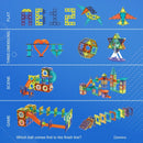 Contixo ST8 Magnetic Light-Up 3D Tiles Building Set - 110 Piece STEM Marble Run Blocks for Kids, Fun Educational Toy for Boys & Girls Ages