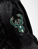 Pro Standard NBA MILWAUKEE BUCKS WORDMARK SATIN JACKET