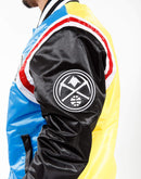 Starter NBA Denver Nuggets Colorblock Satin Jacket