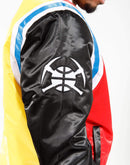 Starter NBA Denver Nuggets Colorblock Satin Jacket