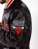 Starter Nba Chicago Bulls Satin Bomber Jacket