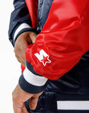 Starter MLB ATLANTA BRAVES COLORBLOCK SATIN JACKET